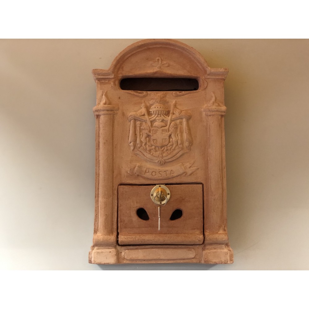 Mailbox with Terracotta Registers